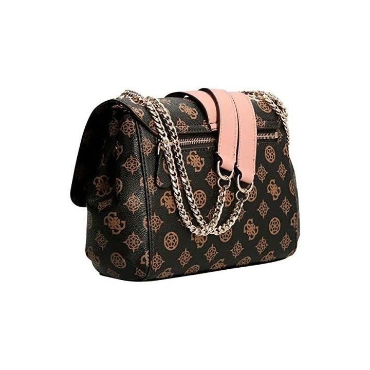 GUESS Sac femme Briana Mocha logo