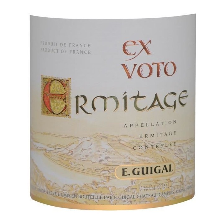E. Guigal 2013 Ermitage Ex-Voto - Vin blanc du Rhône