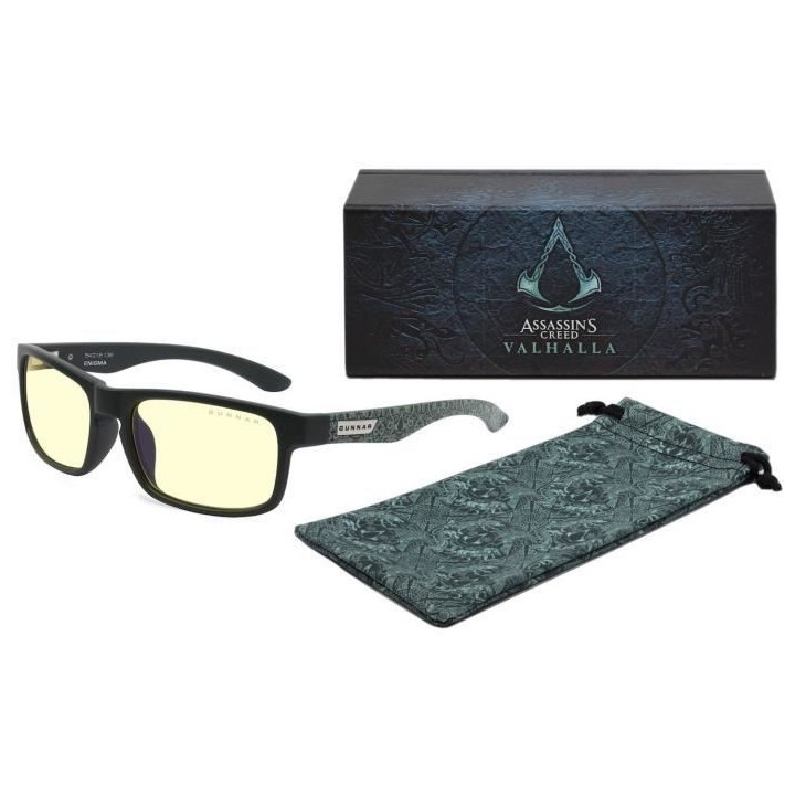 GUNNAR ENIGMA Assassin's Creed : VALHALLA Edition - Lunettes anti-lumi