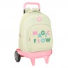 Cartable à roulettes Glow Lab Magic flow Beige 33 X 45 X 22 cm