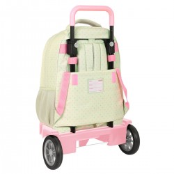 Cartable à roulettes Glow Lab Magic flow Beige 33 X 45 X 22 cm