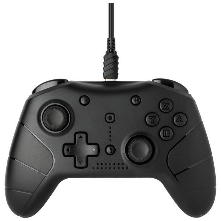 Manette filaire Under Control Noire V2 pour Switch