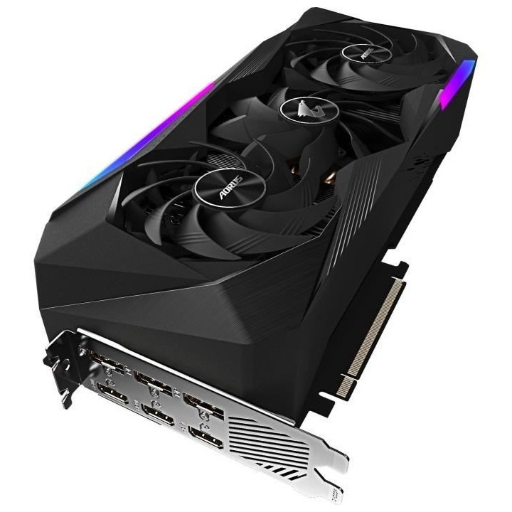 GIGABYTE AORUS GeForce RTX 3070 Ti MASTER 8 Go LHR (GV-N307TAORUS M-8G