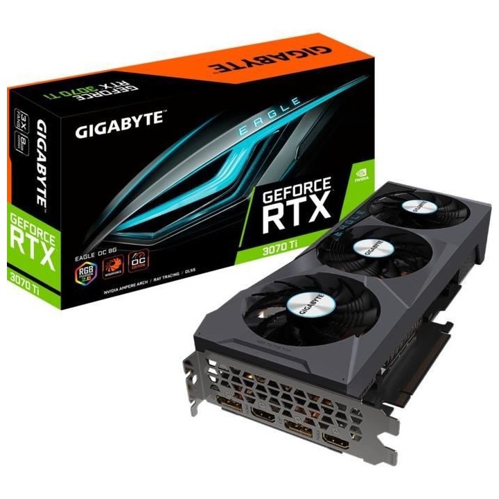 GIGABYTE GeForce RTX 3070 Ti EAGLE OC 8 Go LHR (GV-N307TEAGLE OC-8GD)