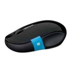 MICROSOFT Sculpt Comfort Mouse - Souris optique - 6 boutons - Sans fil - Bluetooth 3.0 - Noir