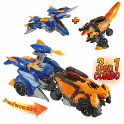 Véhicule transformers Vtech Switch&Go Mega T-REX S.O.S. Son 3-en-1