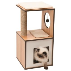 Arbre A Chat Vesper V-box Small Naturel H72.5cm