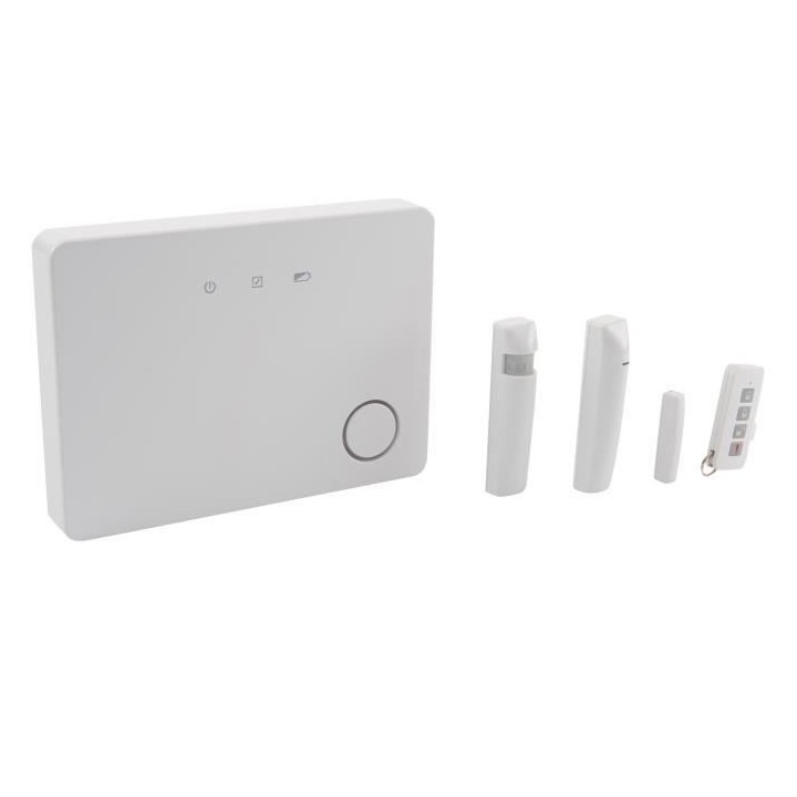 SMARTWARES Pack alarme maison GSM connectée évolutive sans fil HA701