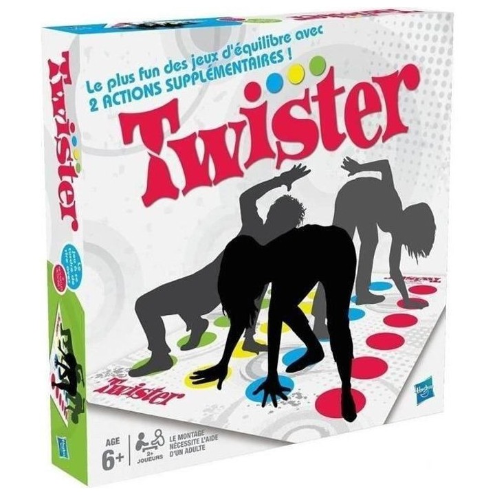 TWISTER - Jeu d'ambiance pour enfants - a partir de 6 ans