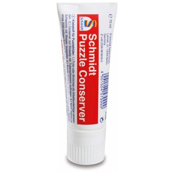Colle Pour Puzzle Tube 70 ml - Puzzle Accessoires - SCHMIDT AND SPIELE