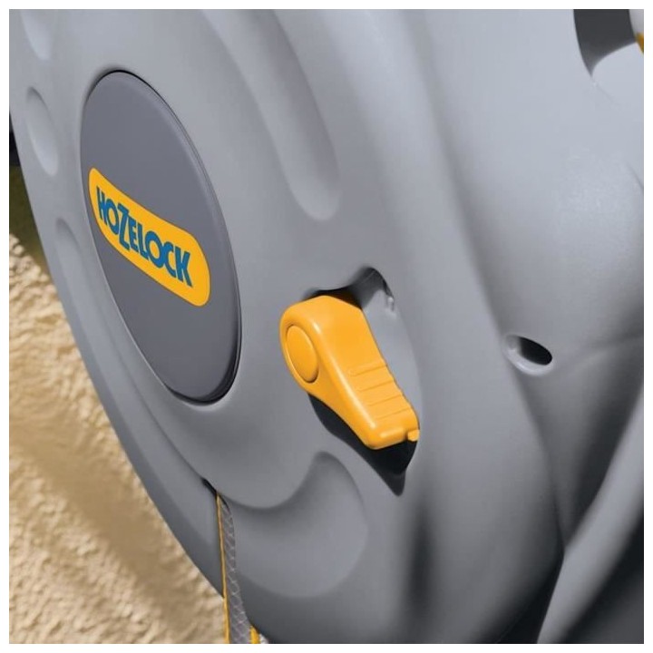 Dévidoir mural automatique HOZELOCK Mini AutoReel avec tuyau de 10m (