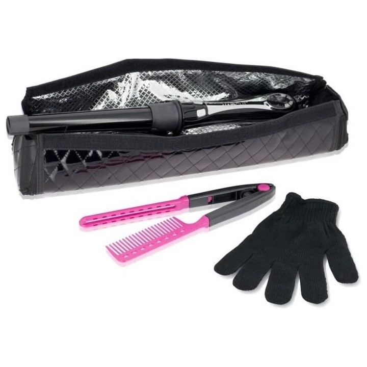 HAIR CUT LBM1 Lisseur boucleur Revolv'Hair rotatif 360° - Revetement