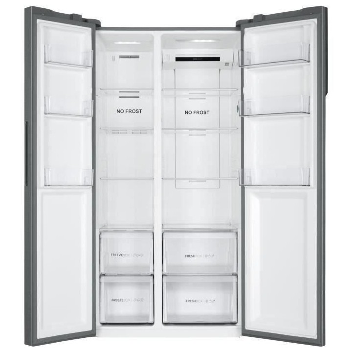HAIER HSR3918FNPG - Réfrigérateur américain - 504L (337+167) - Froi
