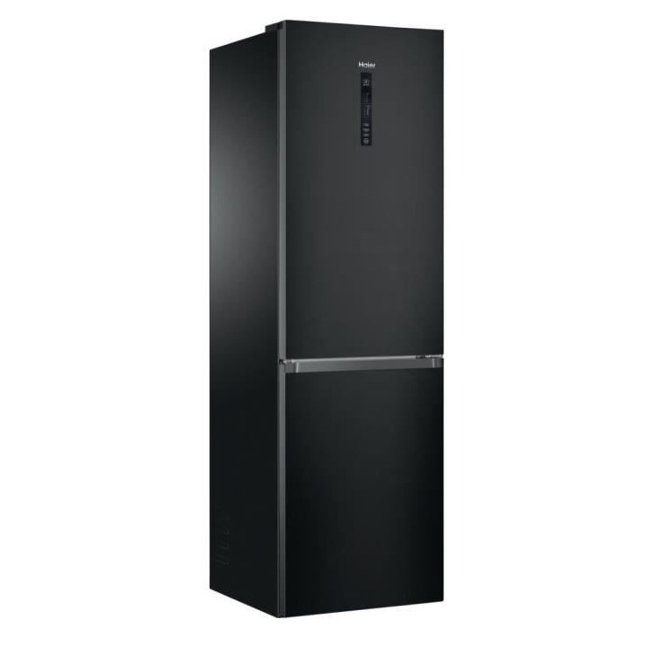 HAIER HDR3619FNPB Réfrigérateur combiné 354L - Froid ventilé - Noi