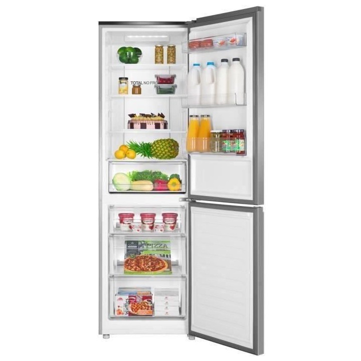 HAIER R2DF512DHJ - Réfrigérateur combiné - No Frost - 341L (233+ 10