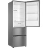 HAIER R3DF512DHJ - Réfrigérateur multi-portes - 330L (233+97) - Froid ventilé - L59.5 x H190,5 cm - Silver