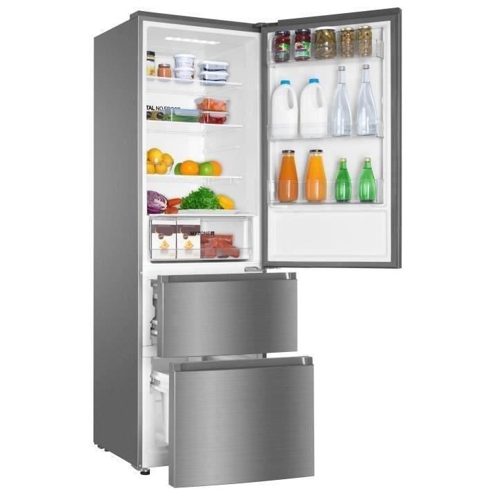 HAIER R3DF512DHJ - Réfrigérateur multi-portes - 330L (233+97) - Froi