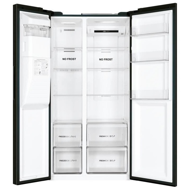 HAIER HSOBPIF9183 - Réfrigérateur américain 515L (337+178L) - Froid