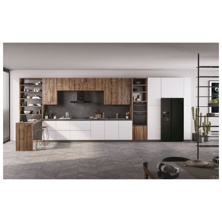HAIER HSOBPIF9183 - Réfrigérateur américain 515L (337+178L) - Froid