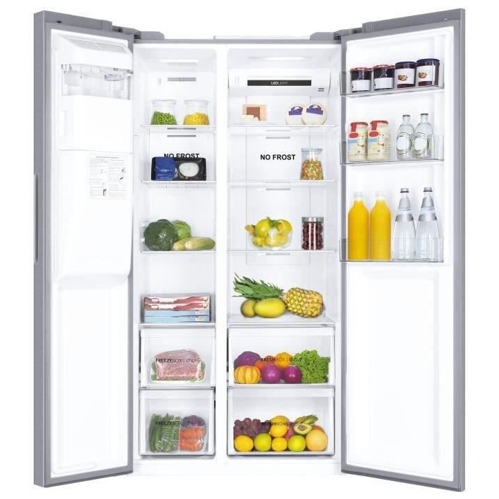 HAIER HSOGPIF9183 - Réfrigérateur américain 515L (337+178L) - Froid