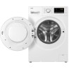 Lave-linge hublot HAIER HW80-B1239N-FR - 8 kg - Moteur direct motion - 1200 trs/min - Vapeur - Classe A - Traitement anti-bacté