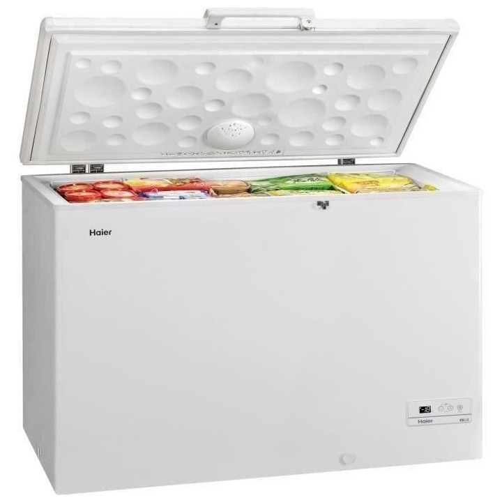 HAIER HCE429F - Congélateur coffre - 413L - Froid statique - L141 x H