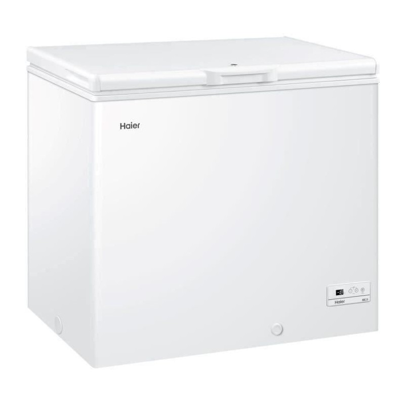 HAIER HCE203RAAE - Congélateur coffre - 203L - Froid statique - L94 x H84,5 cm - Blanc