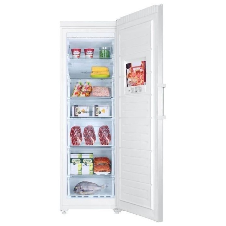 HAIER H2F-255WSAA - Congélateur armoire - 262L - Froid No Frost -L60