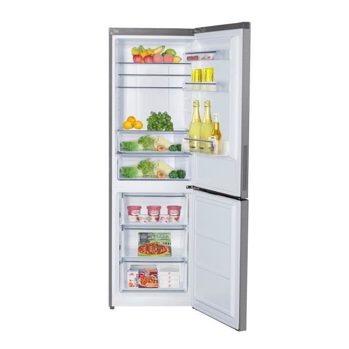 HAIER HBM-686XNFN - Réfrigérateur congélateur bas - 315L (218+ 97)