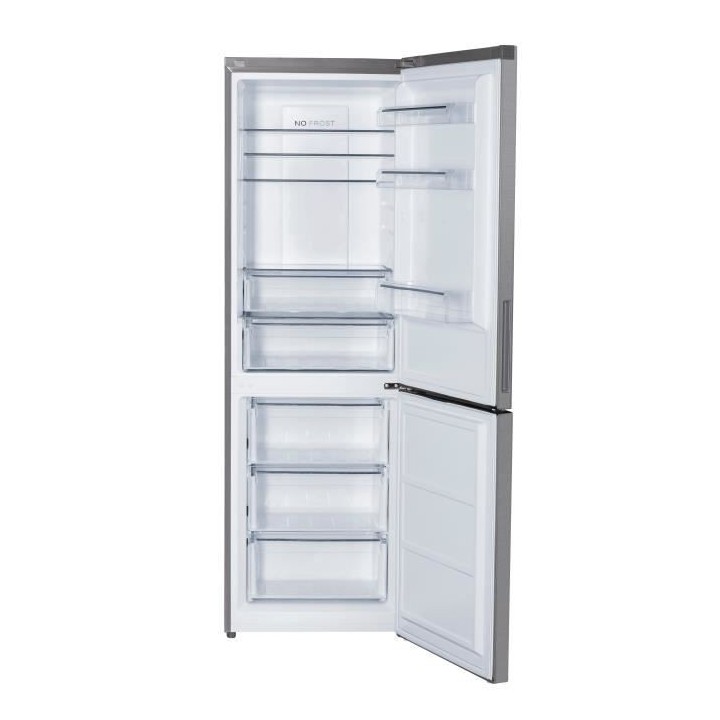 HAIER HBM-686XNFN - Réfrigérateur congélateur bas - 315L (218+ 97)