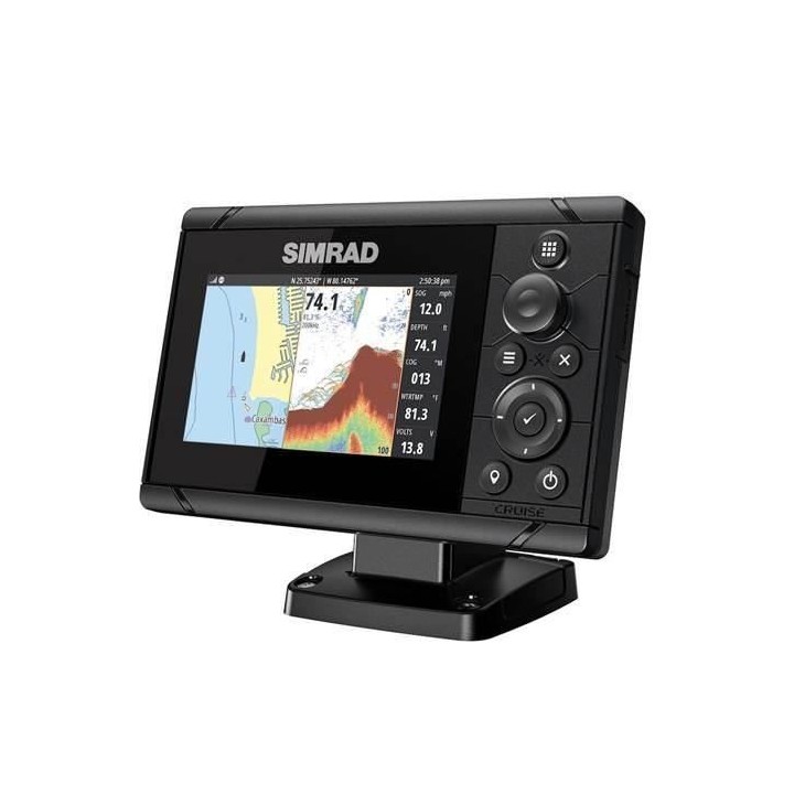 SIMRAD Cruise 5 Combiné Sondeur GPS 83/200kHz XDCR