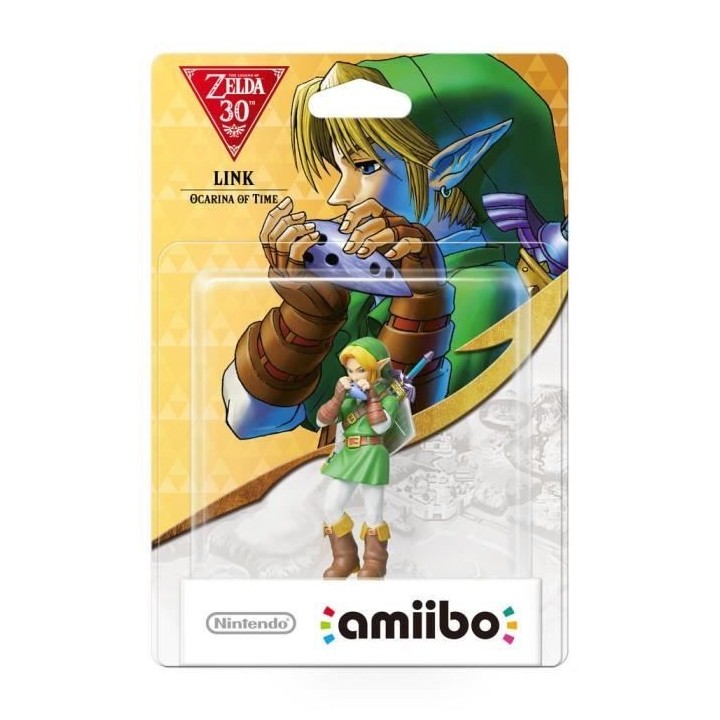 Figurine Amiibo - Link (Ocarina of Time) • Collection The Legend of