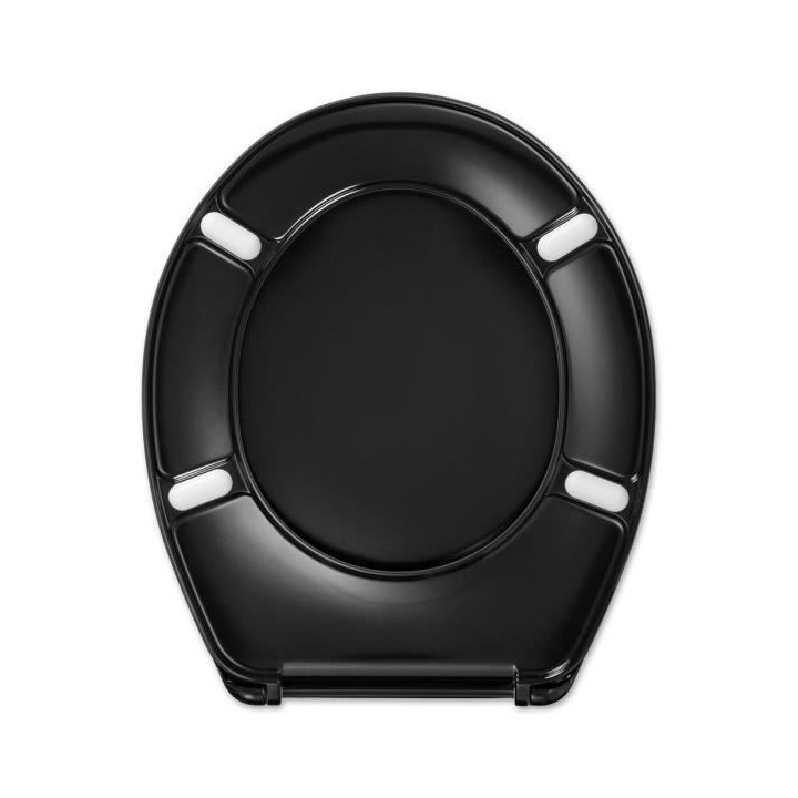 CEDO Abattant Long Beach noir 46x38,3x4,9cm