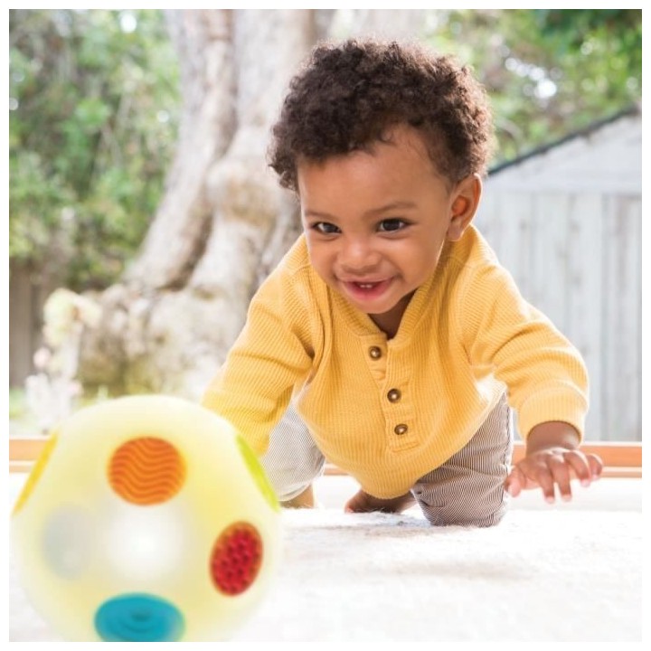 Jouet interactif pour bébé - INFANTINO - Senso' Balle Sonore - 4 mé