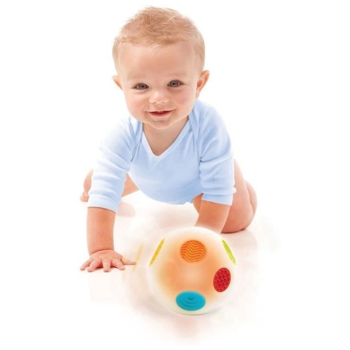 Jouet interactif pour bébé - INFANTINO - Senso' Balle Sonore - 4 mé