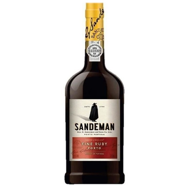 Porto Sandeman ruby - Porto rouge - Portugal - 19,5%vol - 75cl