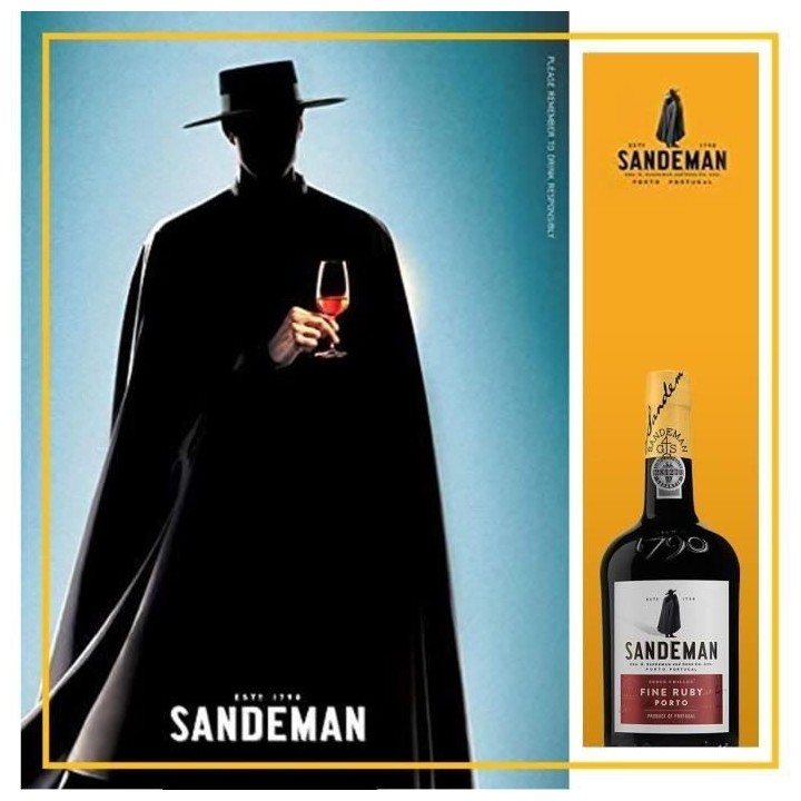 Porto Sandeman ruby - Porto rouge - Portugal - 19,5%vol - 75cl