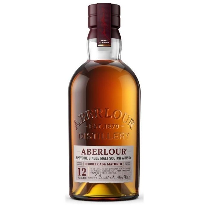 Aberlour - 12 ans - Whisky Ecossais Single Malt - 40,0% Vol. - 70cl