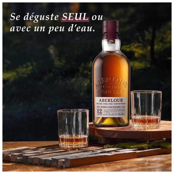 Aberlour - 12 ans - Whisky Ecossais Single Malt - 40,0% Vol. - 70cl