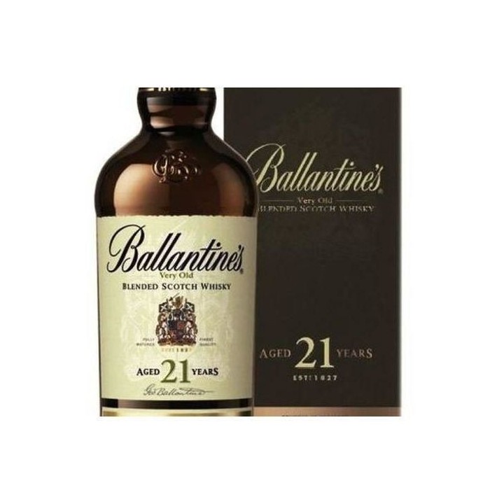 Whisky Ballantine's 21 ans - Blended whisky - Ecosse - 40%vol - 70cl