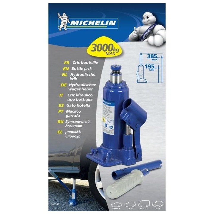 MICHELIN Cric bouteille 3T