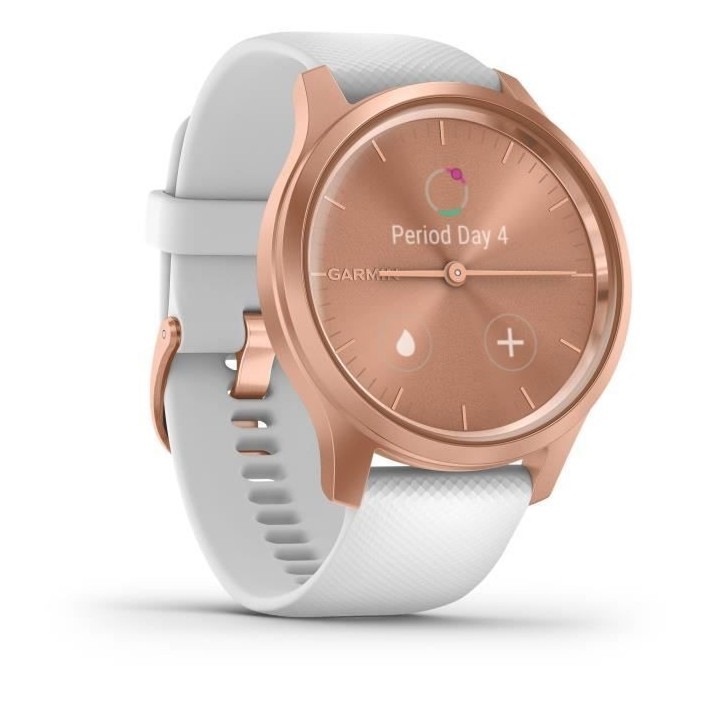 Garmin - Vivomove Style - Montre Connectée a Aiguilles Mécaniques et