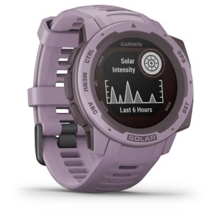 Montre GPS solaire robuste - GARMIN - Instinct Solar - Orchidée - Ecr