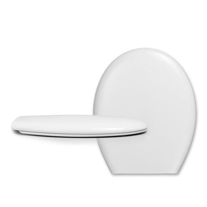 CEDO Abattant Rio Beach blanc 46x38,3x4,9cm