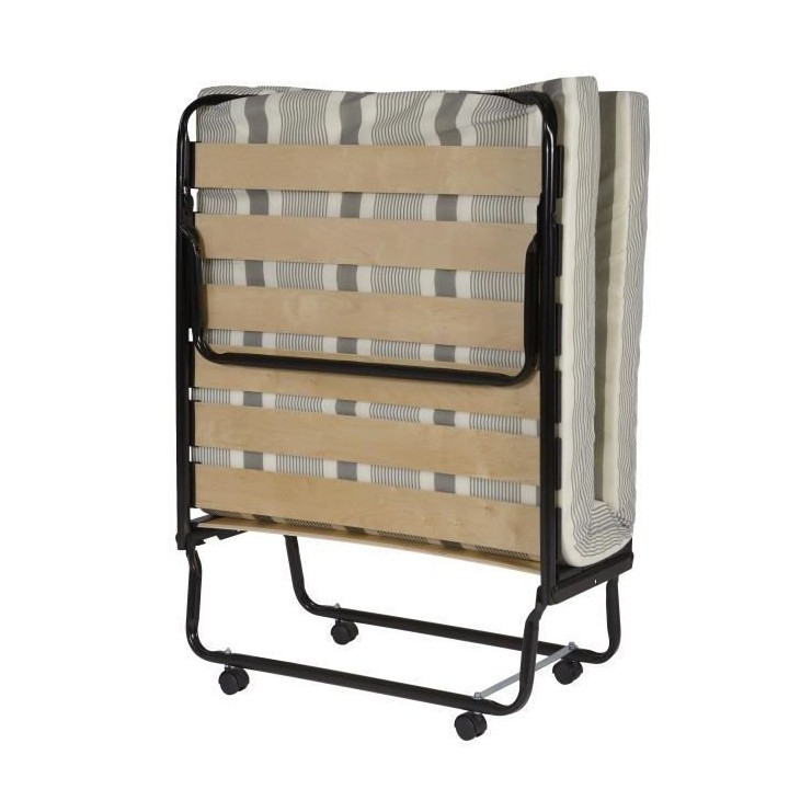 Lit pliant 80x190 - 15 lattes - 10cm - 20kg/m3