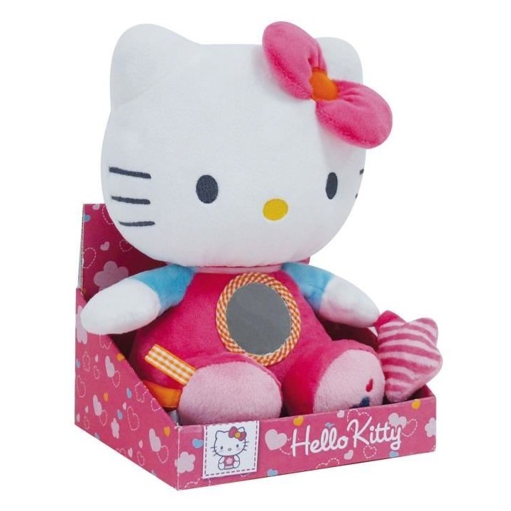 Jemini Hello Kitty peluche activites baby tonic +/- 23 cm