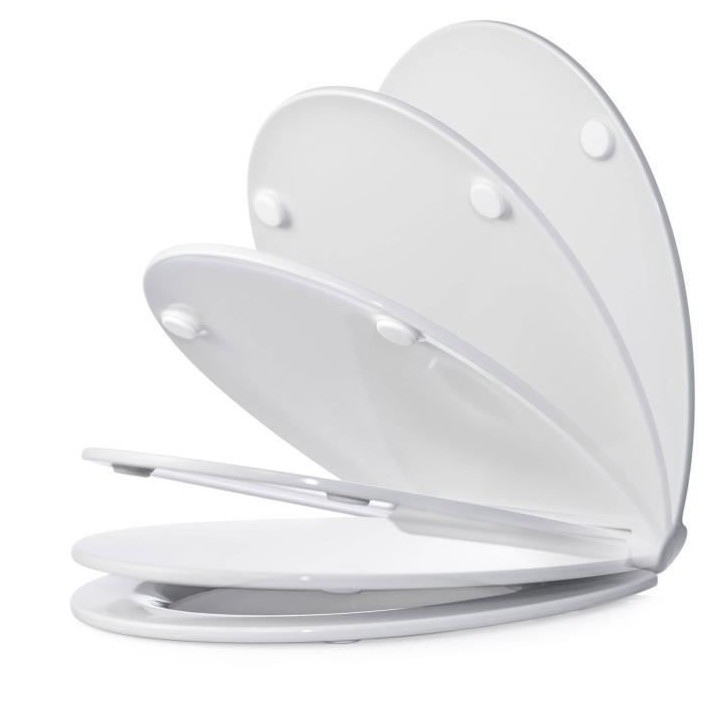 CEDO Abattant Slim blanc 46x38,3x4,9cm