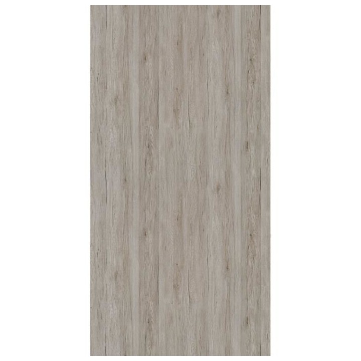 Buffet enfilade CESAR - Décor chene beige grisé et noir - 1 Tiroir e