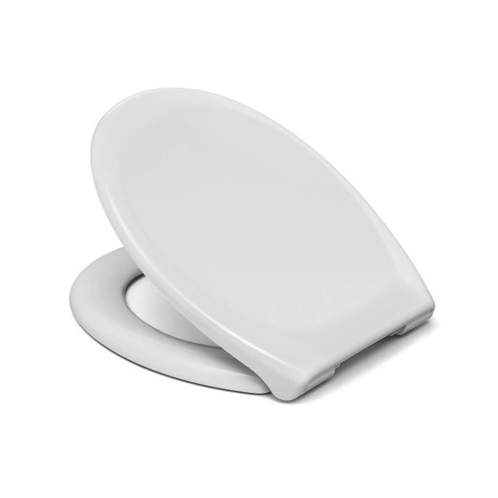 CEDO Abattant Pebble Beach blanc 46x38,3x4,9cm