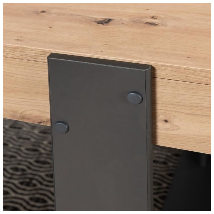 Table a manger - Rectangulaire - Panneaux de particules - Industriel -